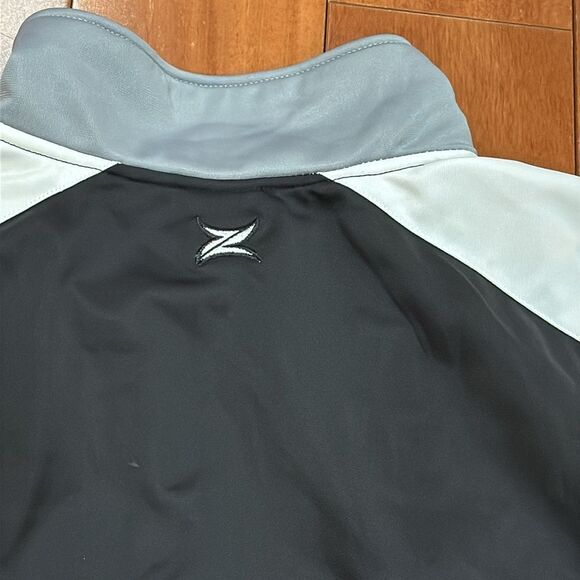 Zipway NBA Brooklyn Nets Men's Black/Gray Full-Zip Track Jacket Size 3XLT - Picture 6 of 11